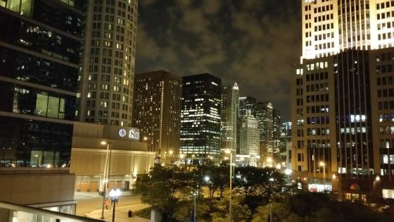 Chicago by Night Foto: Frank Simolke
