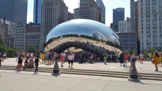 Cloud Gate / The Bean Foto: Frank Simolke