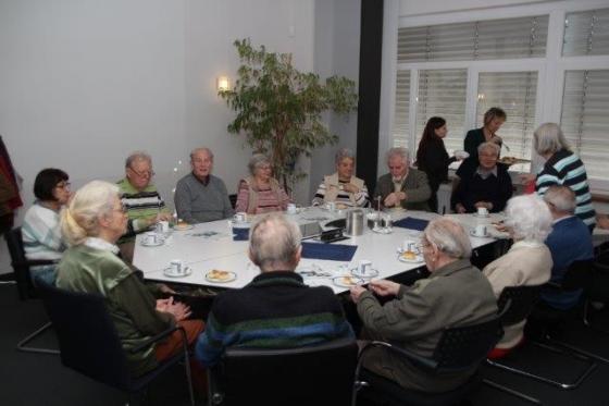 Treffen ehemaliger Lehrer des Gymnasiums Philanthropinum im Hause S+B