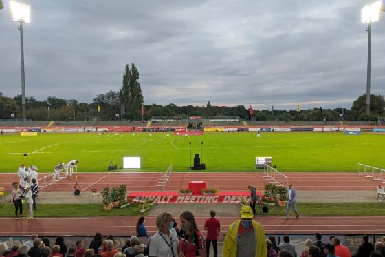 Blick in das Paul-Greifzu-Stadion