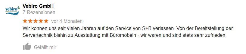 Bewertung Vebiro